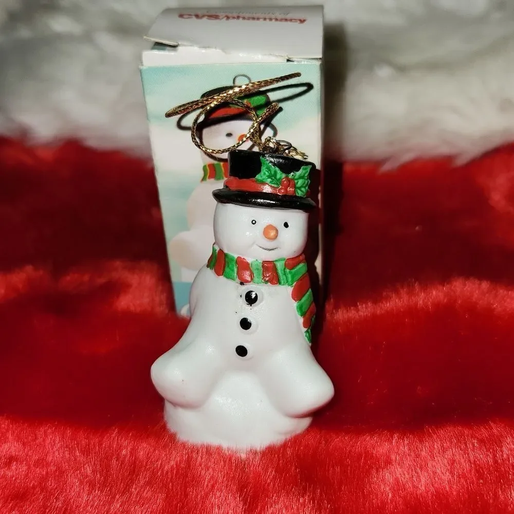 CVS 1998 Snowman Limited Edition Ornament